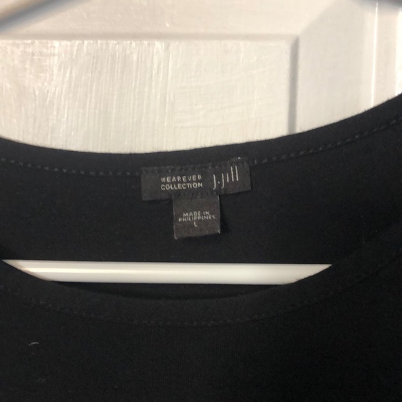 Black and White J. Jill Tank Top - Picture 2 of 5